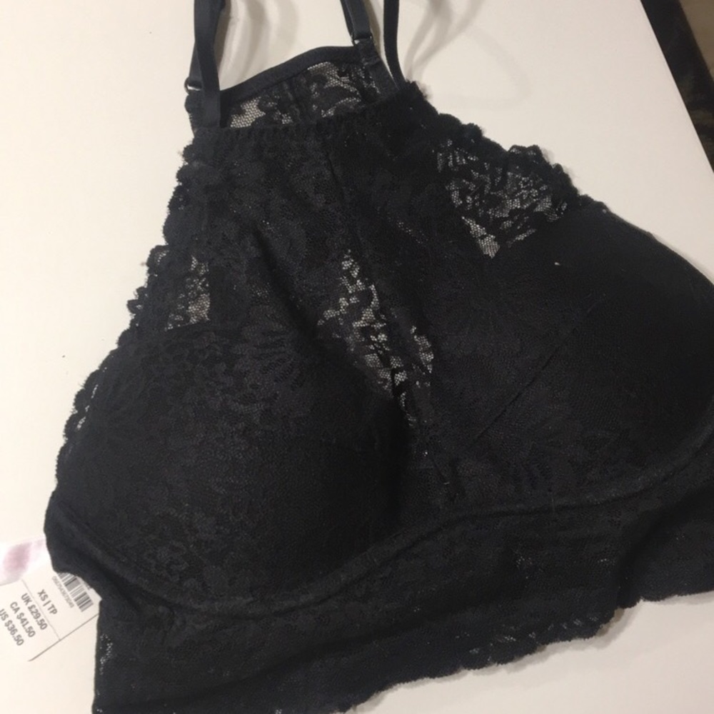 NEW XS Black VS pink